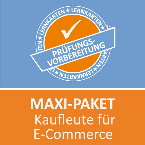 Maxi-Paket Lernkarten Kaufmann f&uuml;r E-Commerce - Zoe Ke&szlig;ler