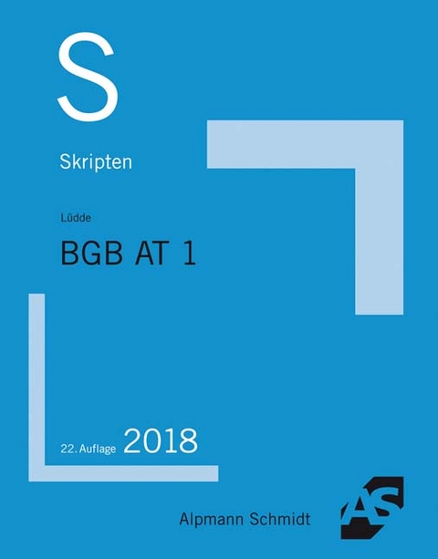 Skript BGB AT 1 - Jan Stefan L&uuml;dde