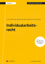 Individualarbeitsrecht (Skriptum) - Martin Gruber-Risak, Sascha Obrecht, Ulrich Grossinger