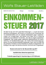 Einkommensteuer für 2017 - Albinger, Bert