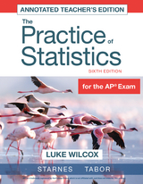 Teacher's Edition for The Practice of Statistics - Wilcox, Luke
