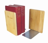 MyLibrary Buchst&uuml;tzen Bookends aus Holz - 2-teiliges Set
