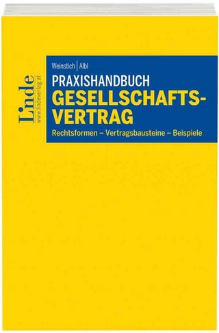 Praxishandbuch Gesellschaftsvertrag
