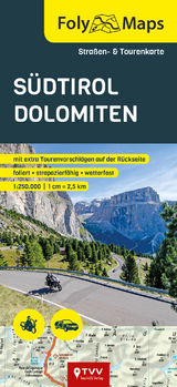 FolyMaps S&uuml;dtirol Dolomiten 1:250 000