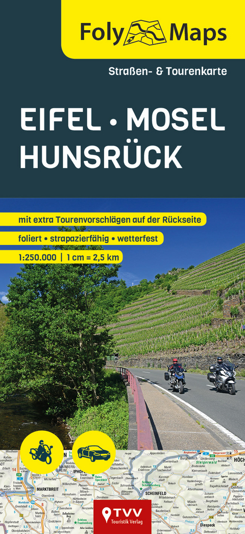 FolyMaps Eifel Mosel Hunsr&uuml;ck 1:250 000