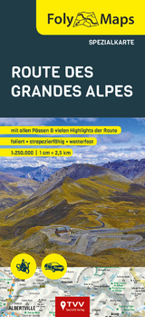 FolyMaps Route des Grandes Alpes Spezialkarte