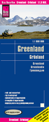 Reise Know-How Landkarte Gr&ouml;nland / Greenland (1:1.900.000)