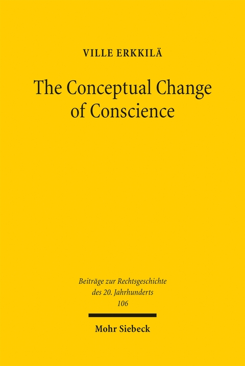 The Conceptual Change of Conscience - Ville Erkkilä