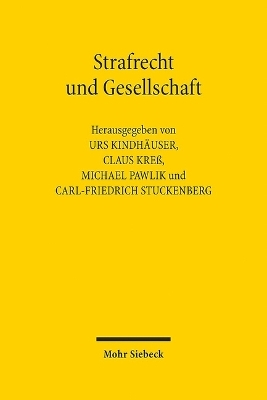 Strafrecht und Gesellschaft - 