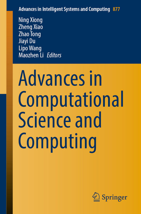 Advances in Computational Science and Computing - 