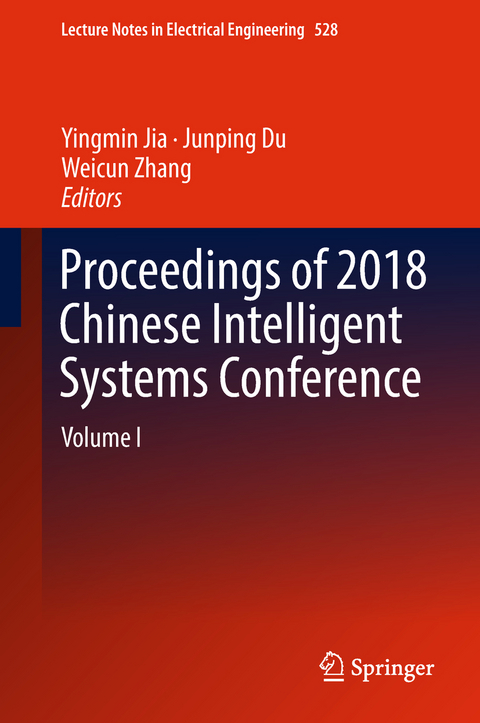 Proceedings of 2018 Chinese Intelligent Systems Conference - 