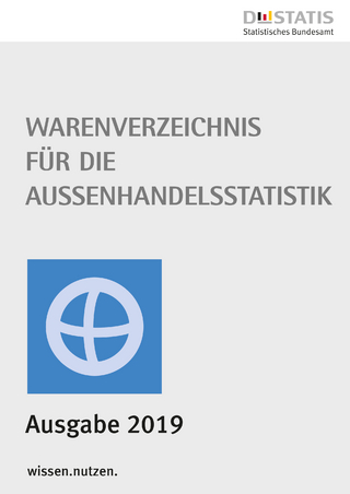 Warenverzeichnis für die Außenhandelsstatistik 2019 - Buchausgabe