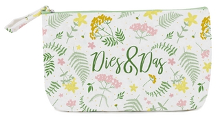 Bestickte Tasche - Botanik