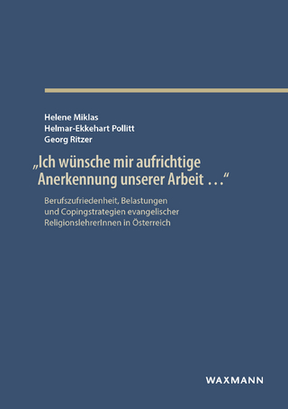 'Ich wünsche mir aufrichtige Anerkennung unserer Arbeit ...'