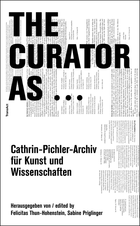 The Curator As &hellip; - 