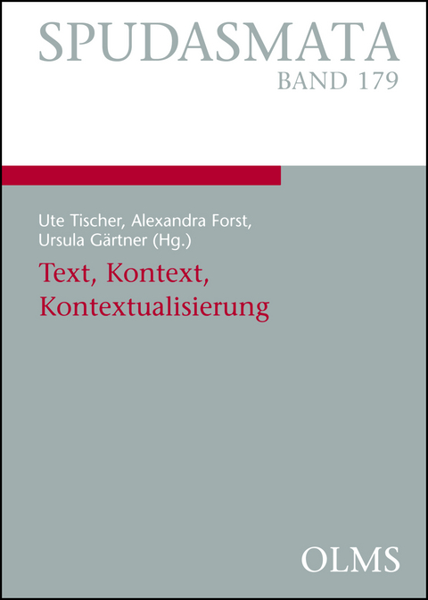 Text, Kontext, Kontextualisierung - 