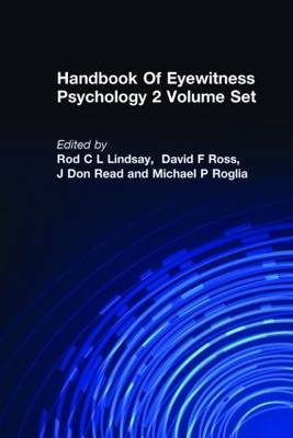 Handbook Of Eyewitness Psychology 2 Volume Set