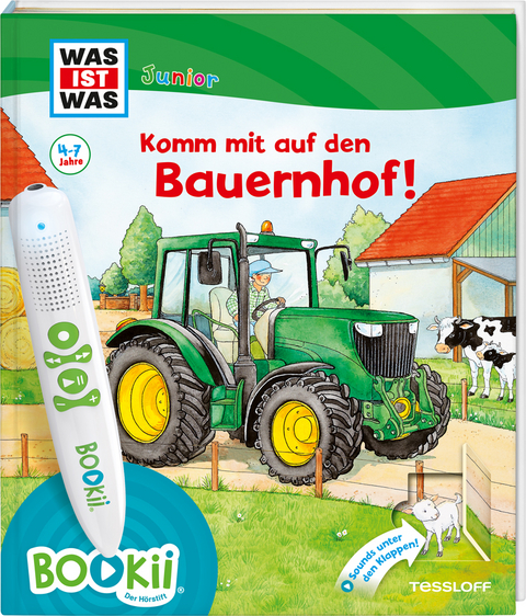 BOOKii® WAS IST WAS Junior Komm mit auf den Bauernhof! - Christina Braun, Claudia Kaiser, Martin Lickleder