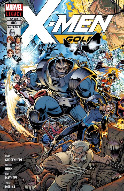 X-Men: Gold - Marc Guggenheim, Marc Laming, Cullen Bunn, Diego Bernard, Mike Mayhew, Jorge Molina