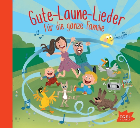 Gute-Laune-Lieder f&uuml;r die ganze Familie, 1 Audio-CD - 