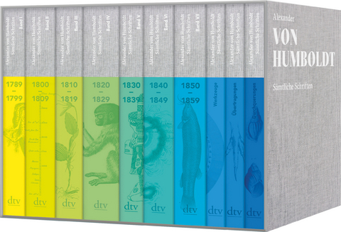 S&auml;mtliche Schriften (Handnummerierte Vorzugsausgabe im Schmuckschuber) - Alexander von Humboldt