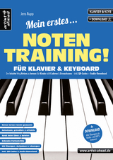Mein erstes Notentraining f&uuml;r Klavier & Keyboard! - Jens Rupp