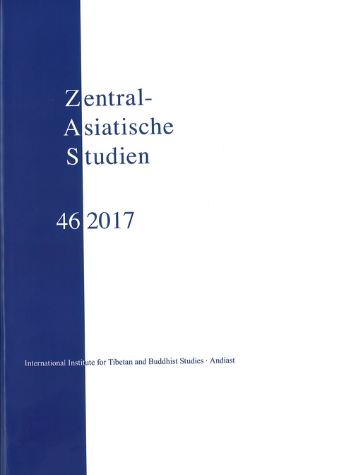 Zentralasiatische Studien 46 (2017) - 