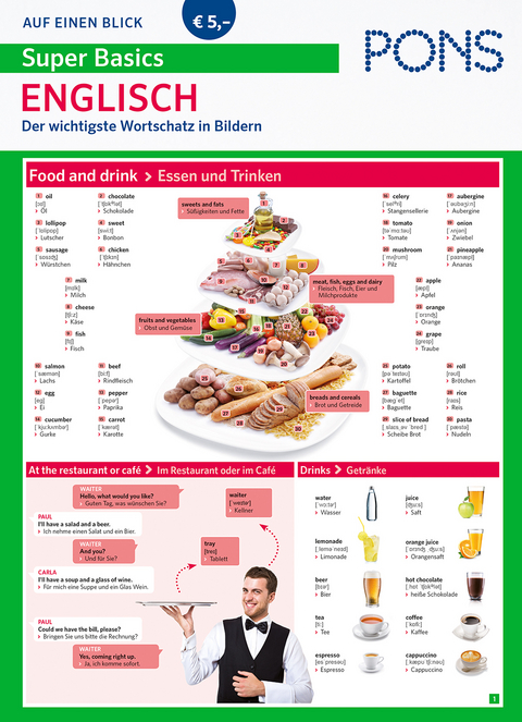 PONS Super Basics auf einen Blick Englisch