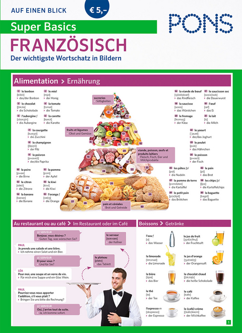 PONS Super Basics auf einen Blick Franz&ouml;sisch