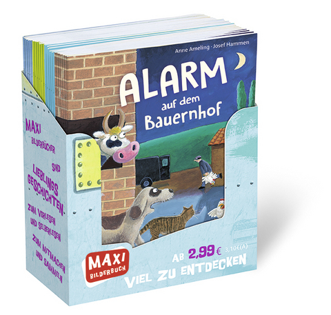 24er VK MAXI Box Tierischer Vorlesespa&szlig; - Anne Ameling, Christa Kempter, Lars Klinting, Petra Steckelmann