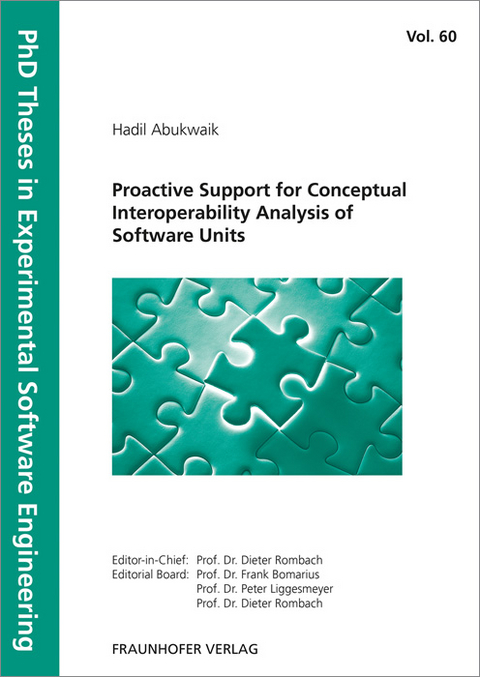 Proactive Support for Conceptual Interoperability Analysis of Software Units. - Hadil Abukwaik