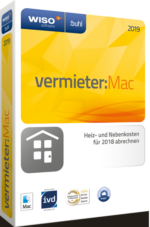 WISO vermieter:Mac 2019, 1 CD-ROM