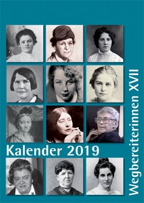Kombi aus "Kalender 2019 Wegbereiterinnen XVII" (ISBN 9783945959299) und "Postkartenset Wegbereiterinnen XVII" (ISBN 9783945959305) - 