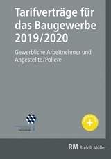 Tarifverträge für das Baugewerbe 2019/2020 - Jöris, Heribert