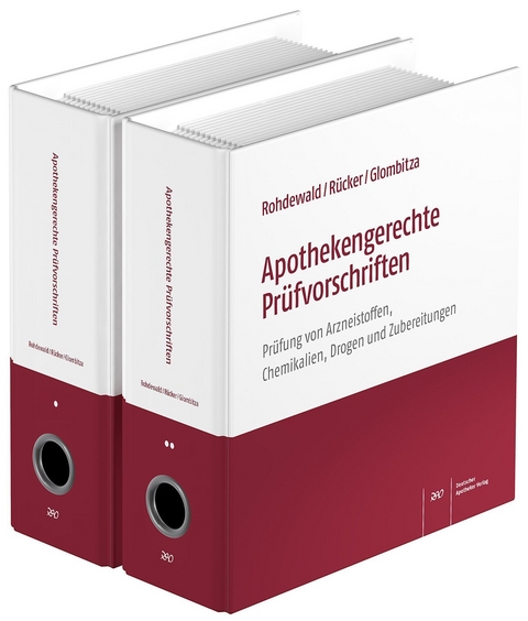 Apothekengerechte Pr&uuml;fvorschriften - 