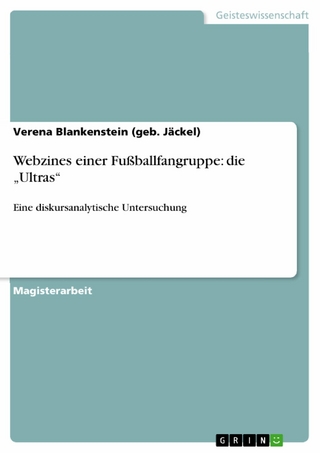 Webzines einer Fußballfangruppe: die 'Ultras'