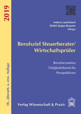 Berufsziel Steuerberater-Wirtschaftsprüfer 2019.