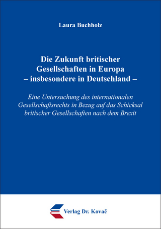 Die Zukunft britischer Gesellschaften in Europa – insbesondere in Deutschland –