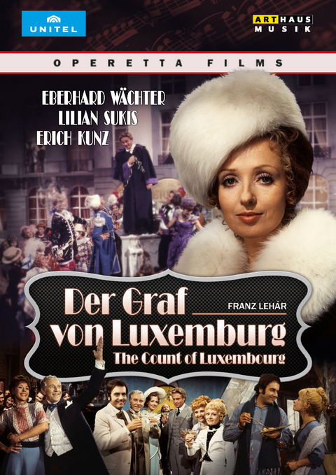 Der Graf von Luxemburg, 1 DVD - Franz Leh&aacute;r