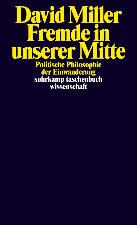 Fremde in unserer Mitte - David Miller