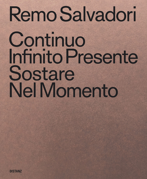 Continuo Infinito Presente / Sostare / Nel Momento - Remo Salvadori