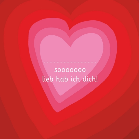 Sooooooo lieb hab ich dich! - Illustriert von Adrienne Barman - Urs Richle