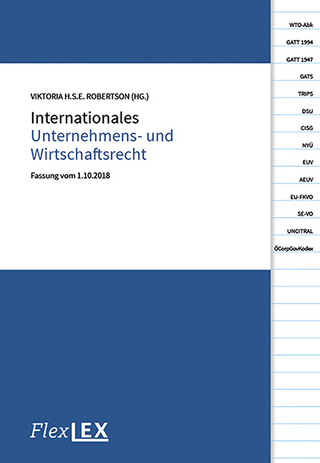 Internationales Unternehmens- und Wirtschaftsrecht