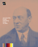 Journal of the Arnold Sch&ouml;nberg Center 15/2018 - 