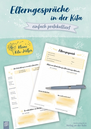 Kleine Kita-Helfer: Elterngespräche in der Kita – einfach protokolliert