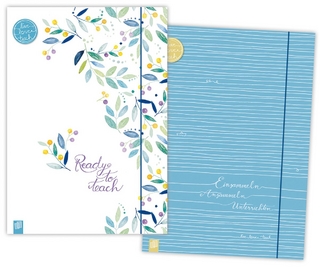 Meine 2 Sammelmappen DIN A4+ „live – love – teach“ Edition Blumen & Linien