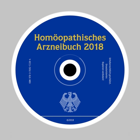Hom&ouml;opathisches Arzneibuch 2018 Digital