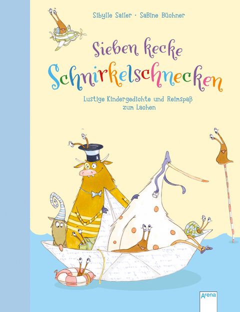 Sieben kecke Schnirkelschnecken - 