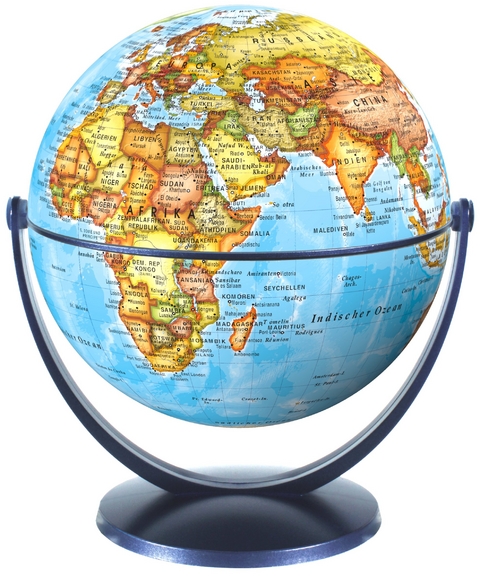 15 cm Dreh-Schwenk-Globus politisch