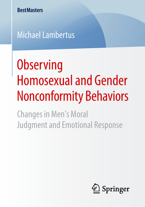 Observing Homosexual and Gender Nonconformity Behaviors - Michael Lambertus